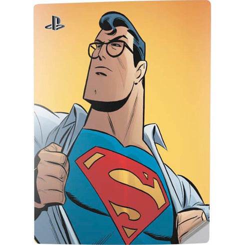 DC Comics Superman 90's Animated Series PS5 Digital Edition Console Skin